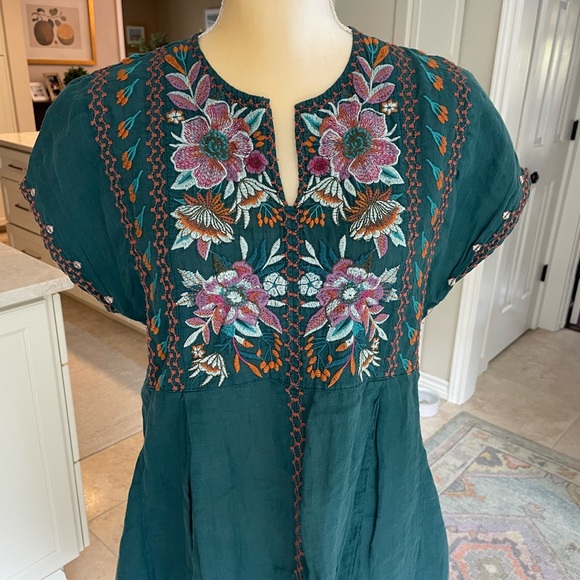 Johnny Was Linen Dress - Picture 3 of 9